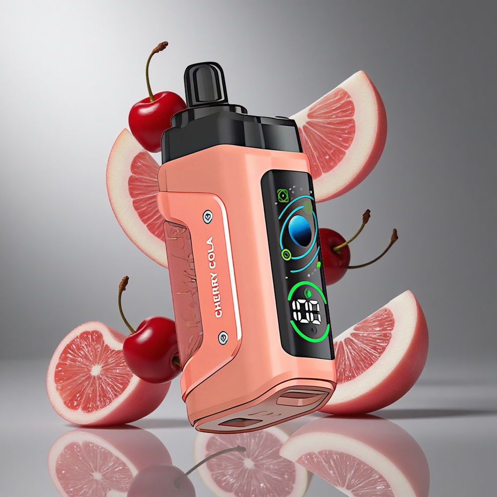 Razz Bar 45000 Bouffées Cerise Cola Vape Jetable avec Bobine Mesh 1.0 Ohm vape wholesale Belgium