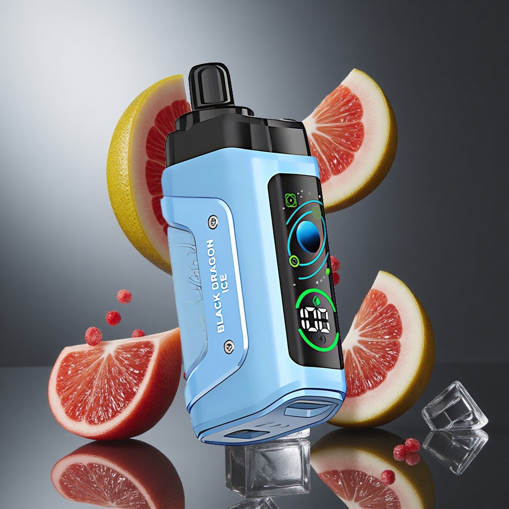 Razz Bar 45000 Bouffées Dragon Noir Glace vape wholesale Belgium