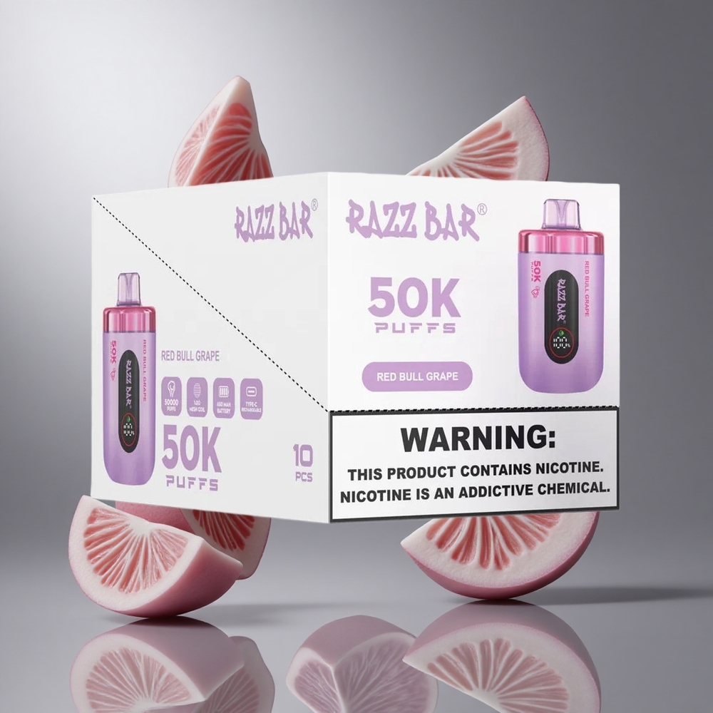 Razz Bar 50000 Bouffées Vape Jetable Raison Rouge vape wholesale Belgium