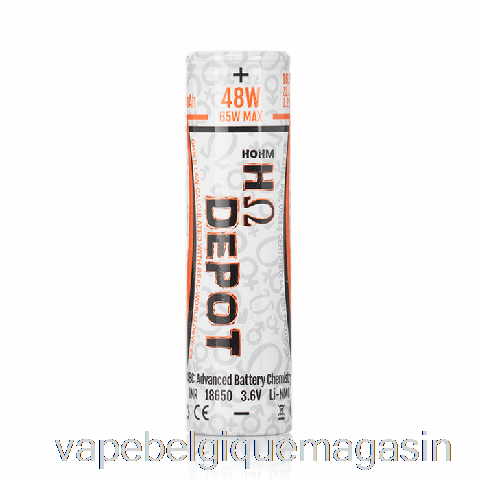 Vape Shop Bruxelles Hohm Dépôt 18650 3005mah 16.8a Batterie Batterie Unique