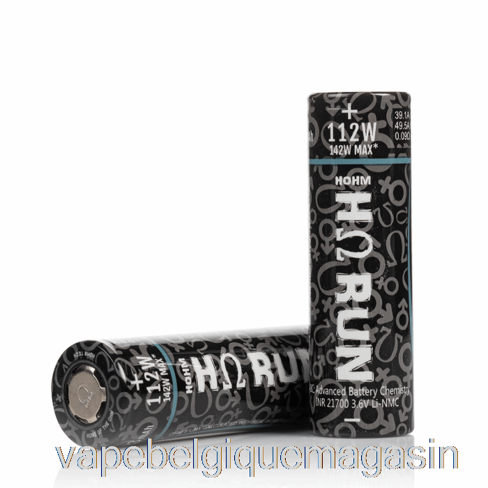 Vape Juice Hohm Tech Run 21700 3023mah 39.1a Batterie Batterie Unique