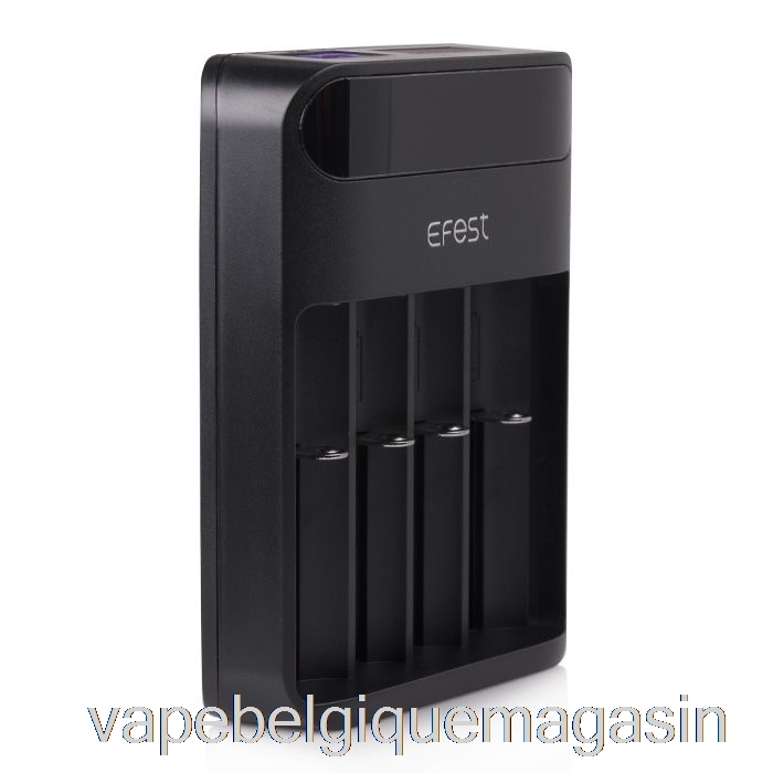 Vape Jetable Efest Lush Q4 Chargeur De Batterie Intelligent à 4 Baies