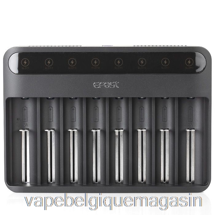 Vape Juice Efest Luxuriant Q8 Chargeur De Batterie Intelligent à 8 Baies