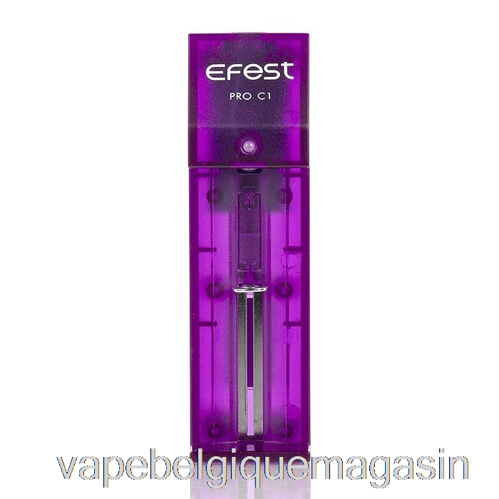 Vape Belgique Efest Pro C1 Chargeur De Batterie Intelligent 1 Baie