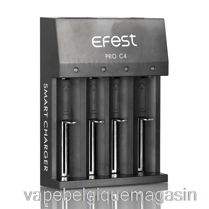 Vape Shop Bruxelles Efest Pro C4 Chargeur De Batterie Intelligent 4 Baies