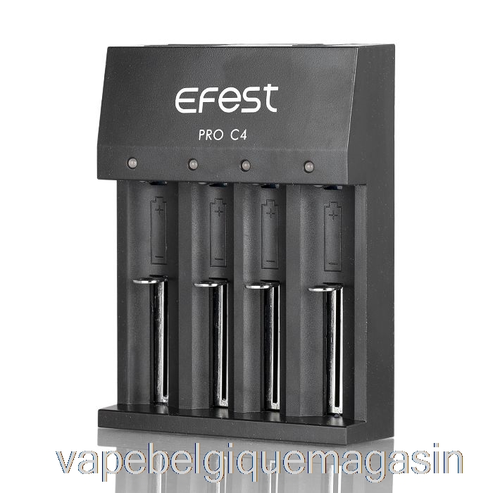 Vape Shop Bruxelles Efest Pro C4 Chargeur De Batterie Intelligent 4 Baies