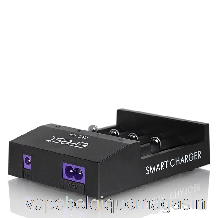 Vape Shop Bruxelles Efest Pro C4 Chargeur De Batterie Intelligent 4 Baies