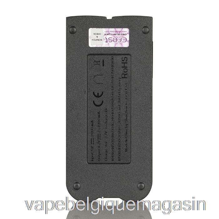 Vape Belgique Efest Slim K2 Chargeur De Batterie à Deux Emplacements