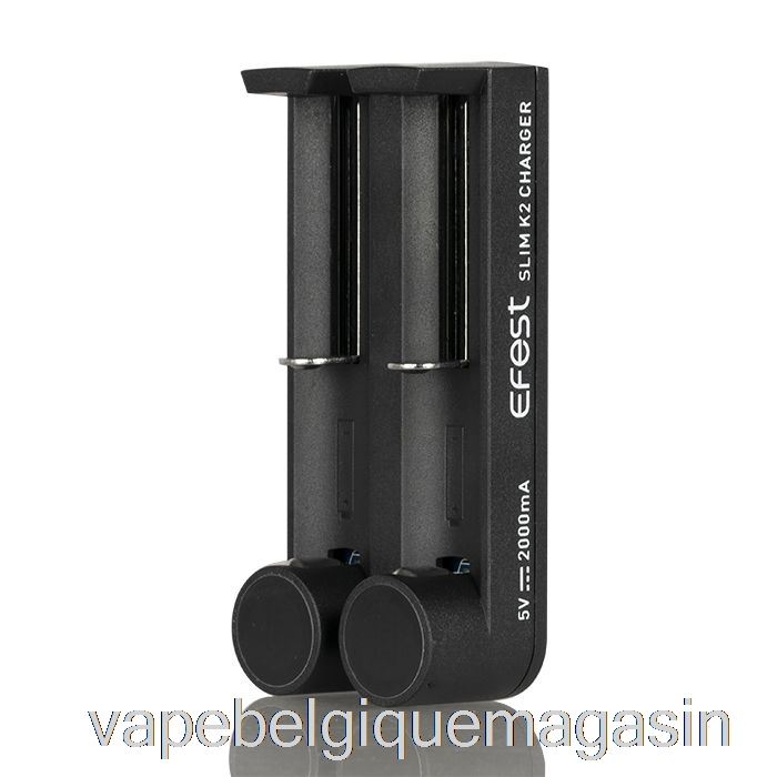 Vape Belgique Efest Slim K2 Chargeur De Batterie à Deux Emplacements