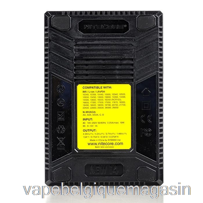 Vape Jetable Nitecore I4 Chargeur De Batterie V2 (4 Baies)
