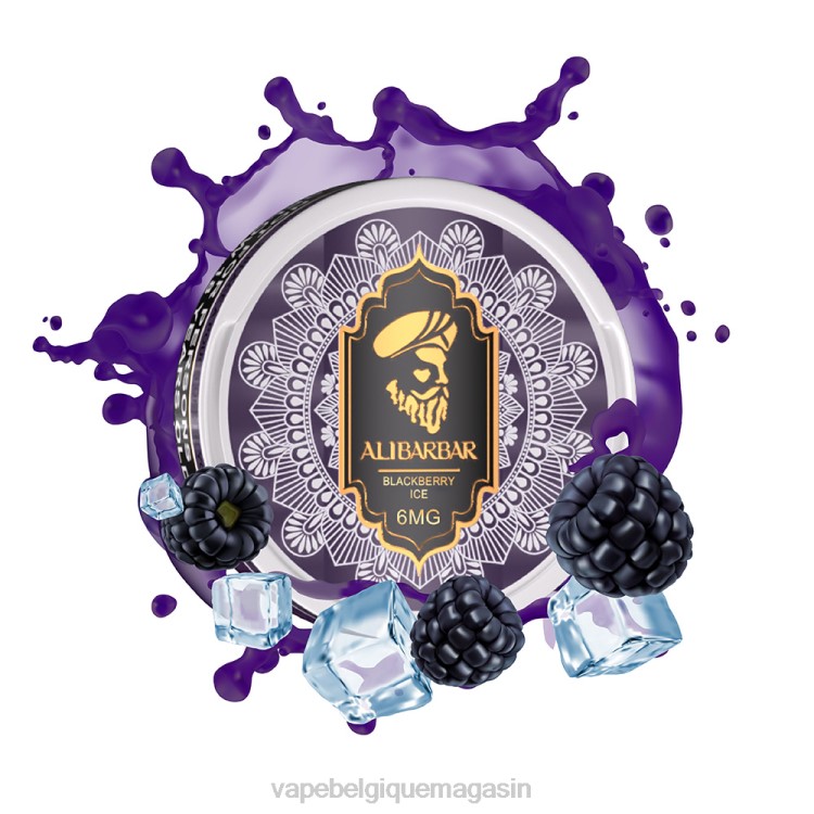 Vape Juice - Alibarbar sachets de nicotine glace à la pastèque L8DN94