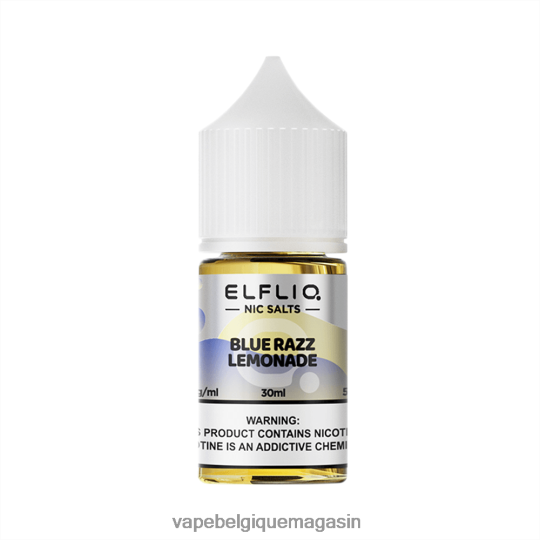 Eliquide Belgique - ELFBAR ELFLIQ nic sel 30ml limonade Blue Razz TLZ0X610