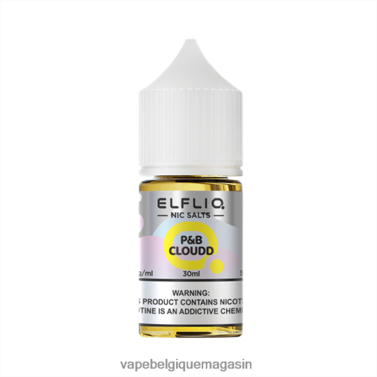 Vape Belgique - ELFBAR ELFLIQ nic sel 30ml P&B Cloudd TLZ0X621