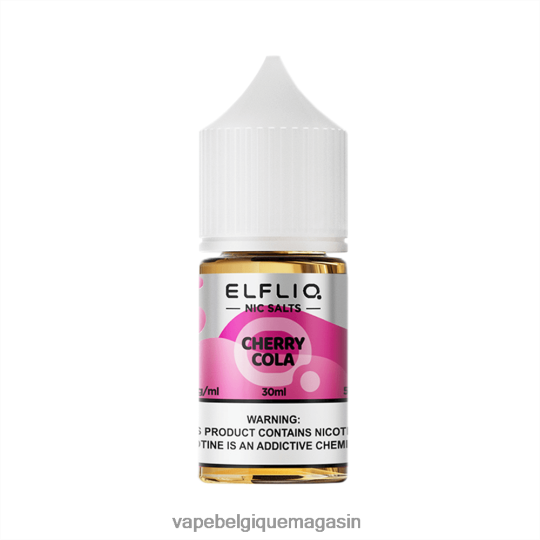 Vape Juice - ELFBAR ELFLIQ nic sel 30ml Cherry Cola TLZ0X614