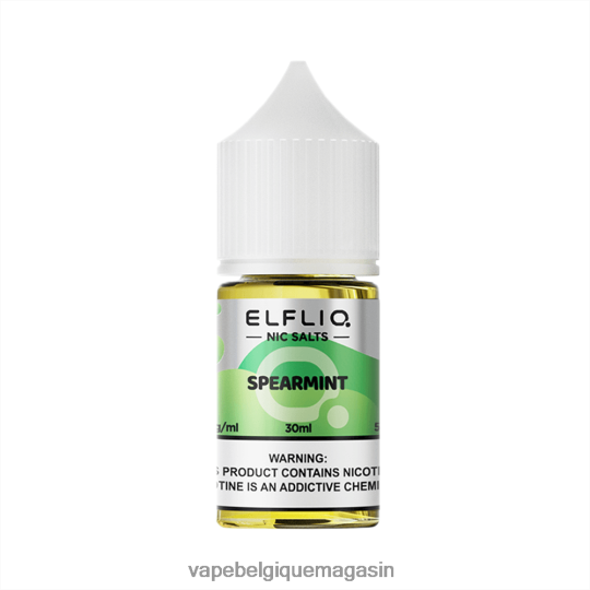 Vape Juice - ELFBAR ELFLIQ nic sel 30ml menthe verte TLZ0X629