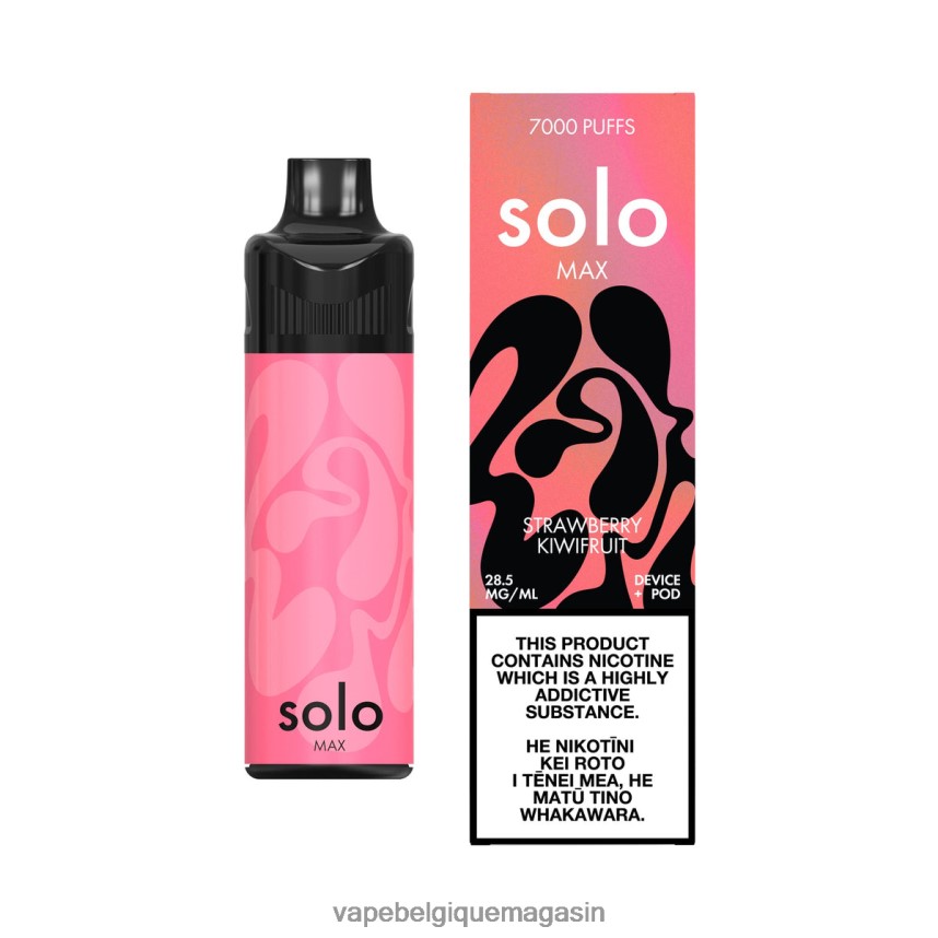 Vape Belgique - Solo MAX kit de dosettes kiwi fraise VVF06671
