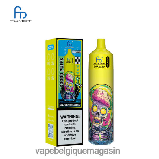 Eliquide Belgique - Fumot Tornado 30 000 musiques banane fraise 0RB6N825