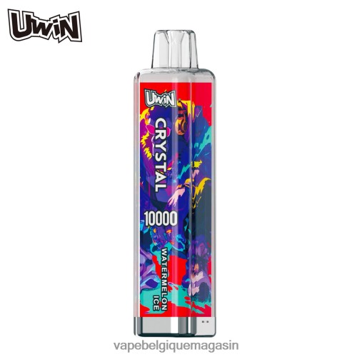 Eliquide Belgique - UWIN CRYSTAL 10000 vapes jetables HZ2D6370 glace à la pastèque