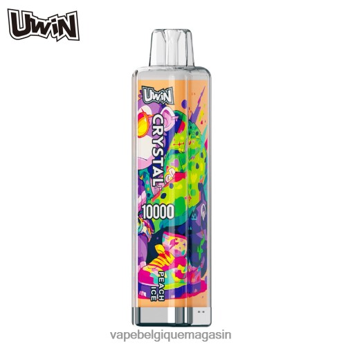 Eliquide Belgique - UWIN CRYSTAL 10000 vapes jetables HZ2D6375 glace à la pêche