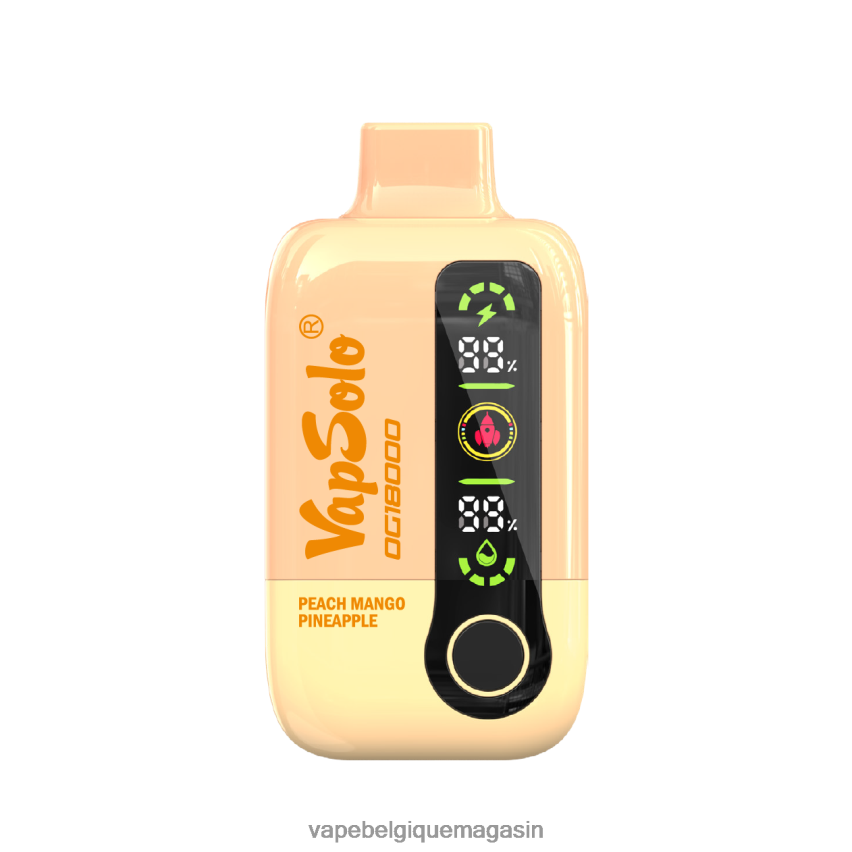 Eliquide Belgique - VapSolo dg18000 pêche mangue ananas 0JV6P05