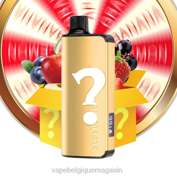 Vape Belgique - Alibarbar Ingot 20000 vapes jetables roulette des saveurs L8DN36