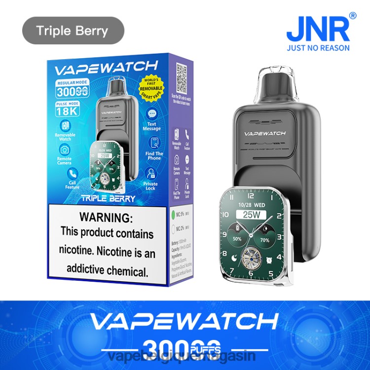 Vape Belgique - JNR montre vape triple baie T26B2D6
