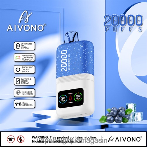 Vape Jetable - Aivono AIM magic 20000 HZ2D673 glace aux myrtilles