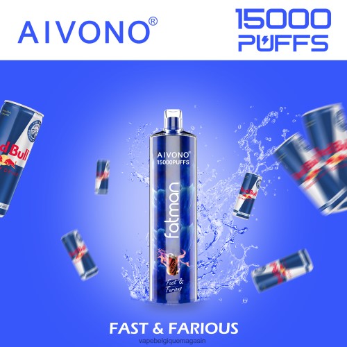 Vape Jetable - Aivono FATMAN 15000 HZ2D618 rapide et furieux
