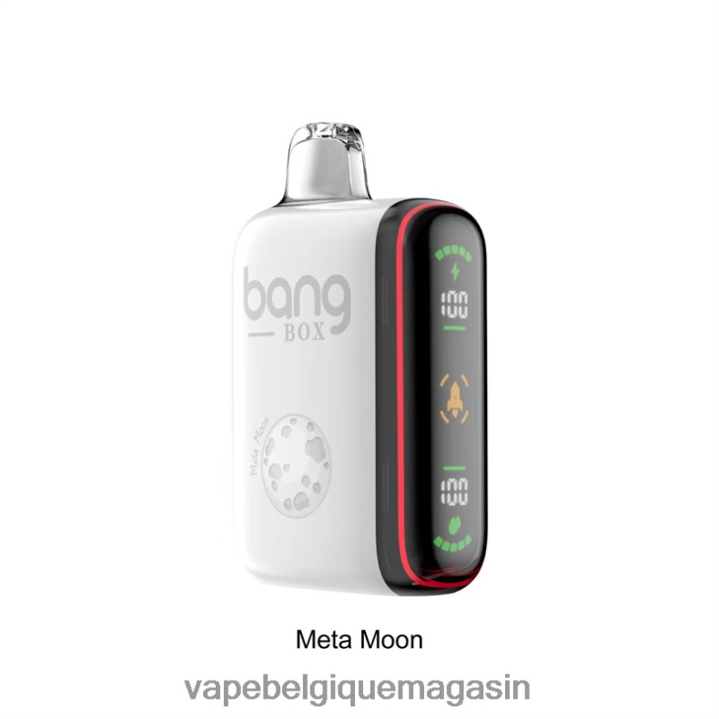 Vape Jetable - Bang Box Affichage de puissance intelligent de 9 000 à 18 000 bouffées méta lune 4V64F833