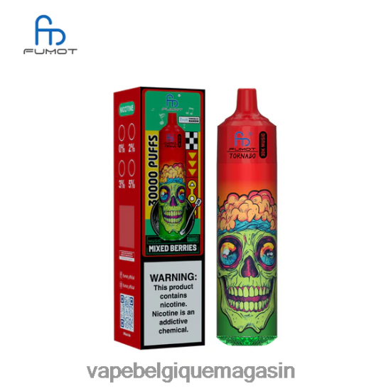 Vape Jetable - Fumot Tornado 30 000 musiques baies mélangées 0RB6N818