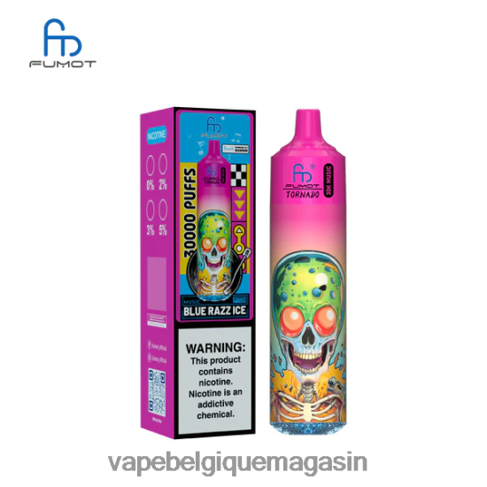 Vape Jetable - Fumot Tornado 30 000 musiques glace bleue 0RB6N83