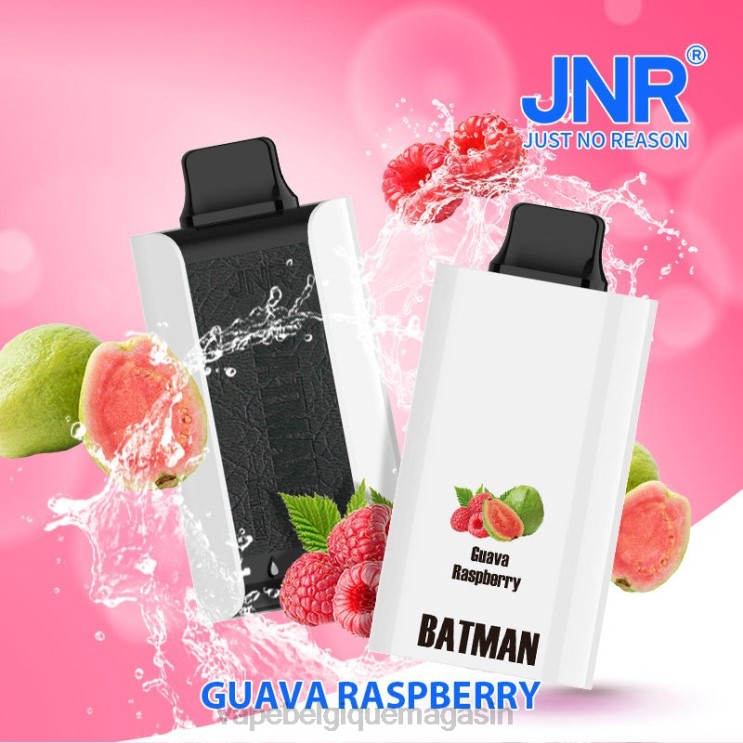 Vape Jetable - JNR BATMAN 11000 goyave et framboise 064623