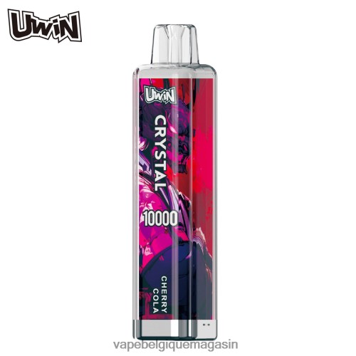Vape Jetable - UWIN CRYSTAL 10000 vapes jetables HZ2D6378 cola aux cerises