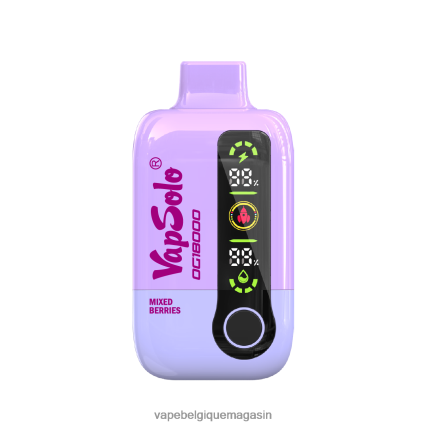 Vape Jetable - VapSolo dg18000 baies mélangées 0JV6P03
