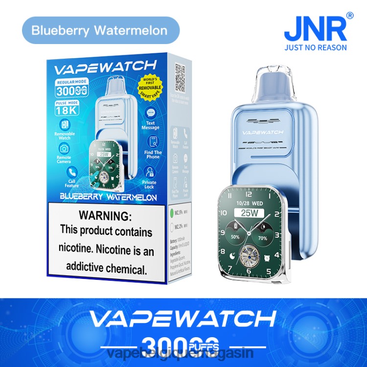 Vape Juice - JNR montre vape pastèque aux bleuets T26B2D4