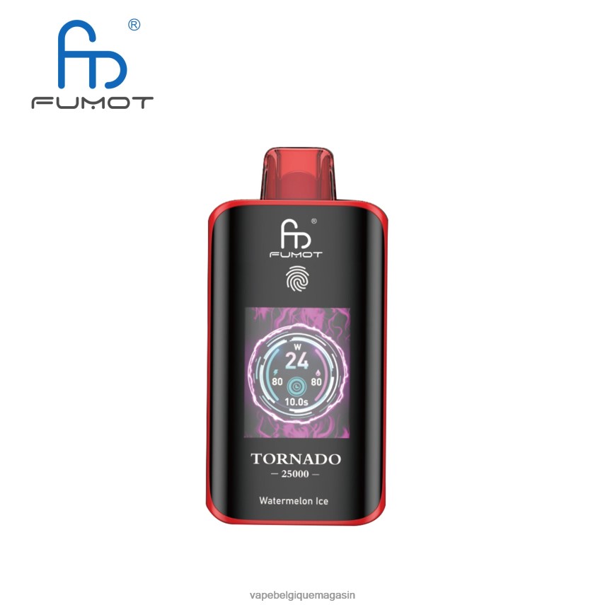 Vape Shop Bruxelles - Fumot Tornado 25000 vapes jetables glace à la pastèque B6646812