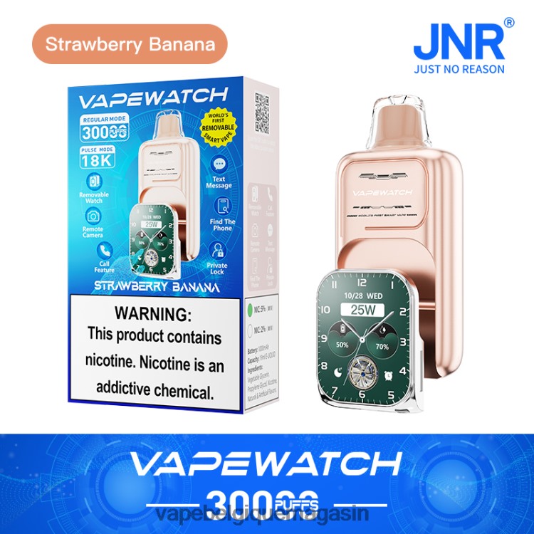 Vape Shop Bruxelles - JNR montre vape fraise banane T26B2D7