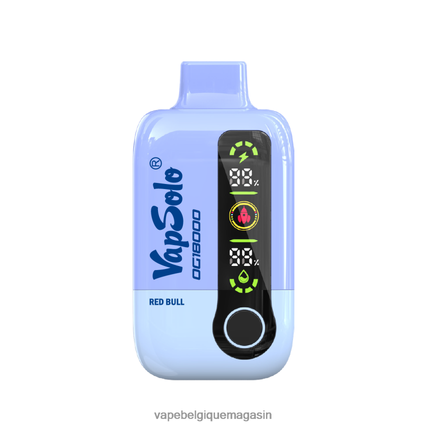 Vape Shop Bruxelles - VapSolo dg18000 taureau rouge 0JV6P07