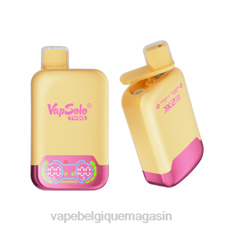 Vape Shop Bruxelles - Vapsolo TWINS vape jetable glace pastèque & fraise mangue L8DN147