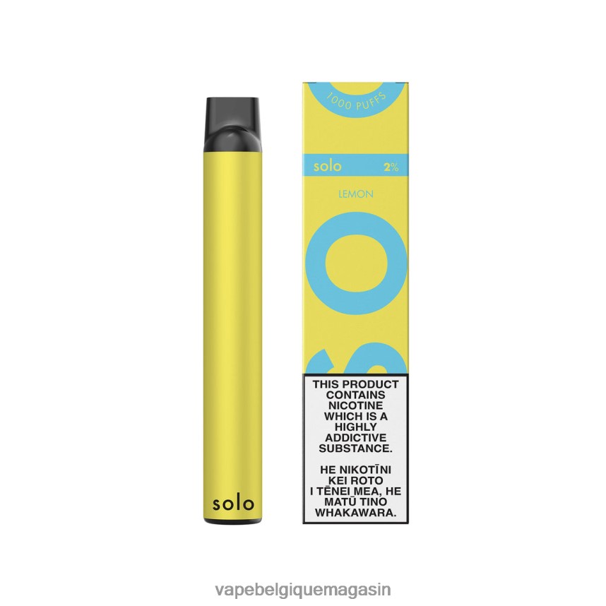 Eliquide Belgique - Solo vape jetable citron VVF06615