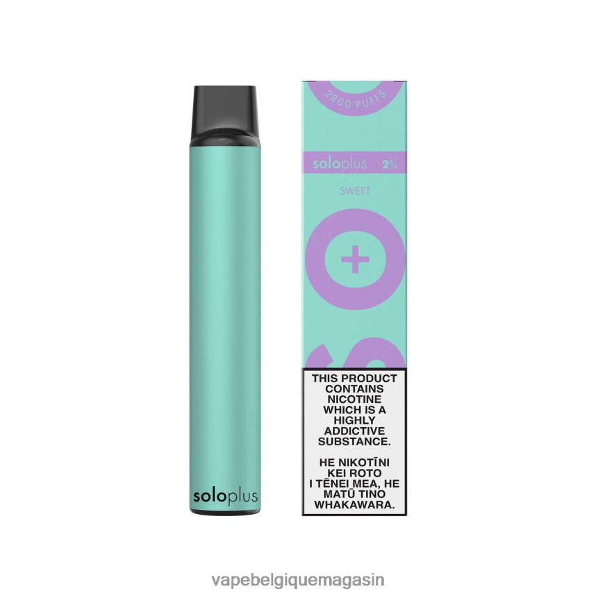 Vape Belgique - Solo Plus vape jetable doux VVF06631
