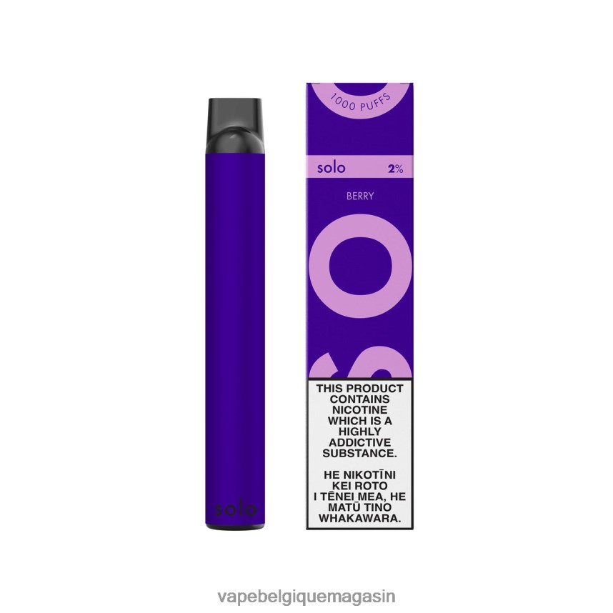 Vape Belgique - Solo vape jetable baie VVF06616