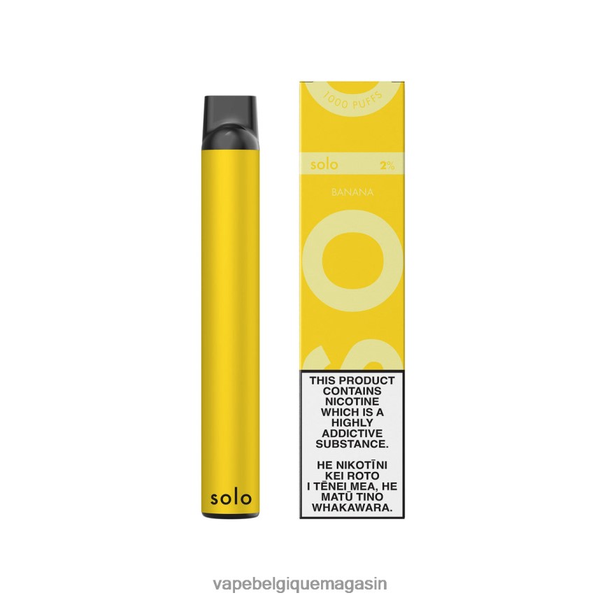 Vape Belgique - Solo vape jetable banane VVF06611