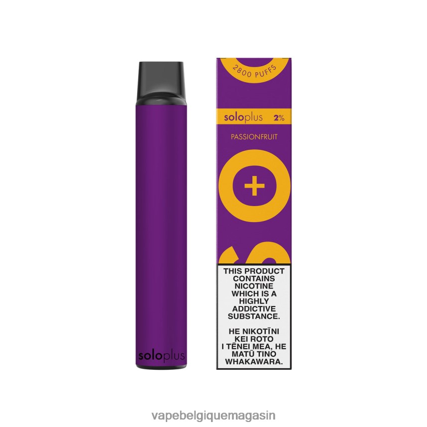 Vape Juice - Solo Plus vape jetable fruit de la passion VVF06629