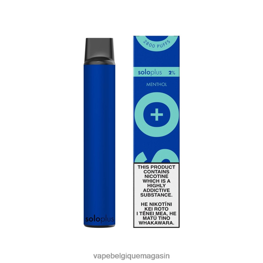 Vape Shop Bruxelles - Solo Plus vape jetable menthol VVF06632