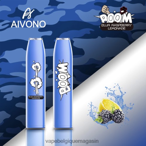 Eliquide Belgique - Aivono AIM BOOM 600 HZ2D6355 limonade à la framboise bleue