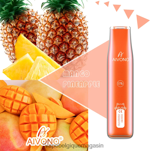 Eliquide Belgique - Aivono AIM CAT 400 HZ2D6340 mangue ananas