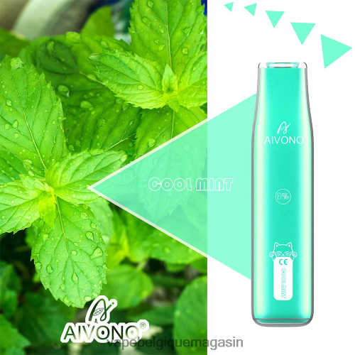 Vape Belgique - Aivono AIM CAT 400 HZ2D6336 menthe fraîche