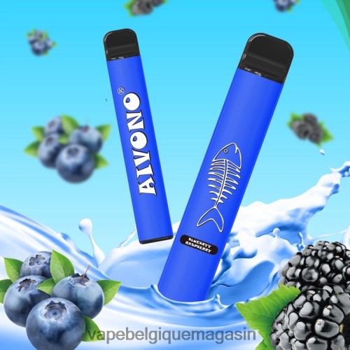 Vape Belgique - Aivono AIM FISHBONE 600 HZ2D6281 myrtille framboise
