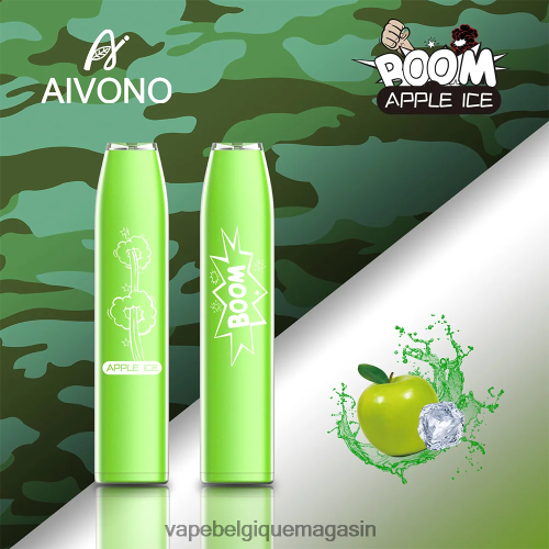 Vape Juice - Aivono AIM BOOM 600 HZ2D6354 glace aux pommes
